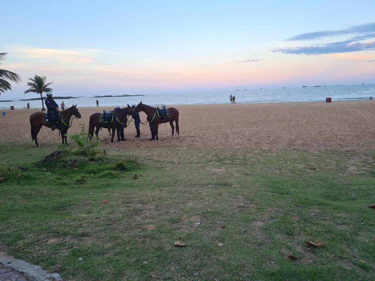 Flat Pasárgada 812, Free Bikes, pé na praia Vila Velha Kültér fotó