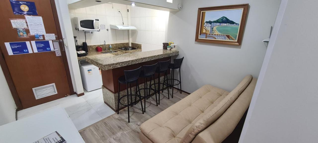 Flat Pasárgada 812, Free Bikes, pé na praia Vila Velha Kültér fotó