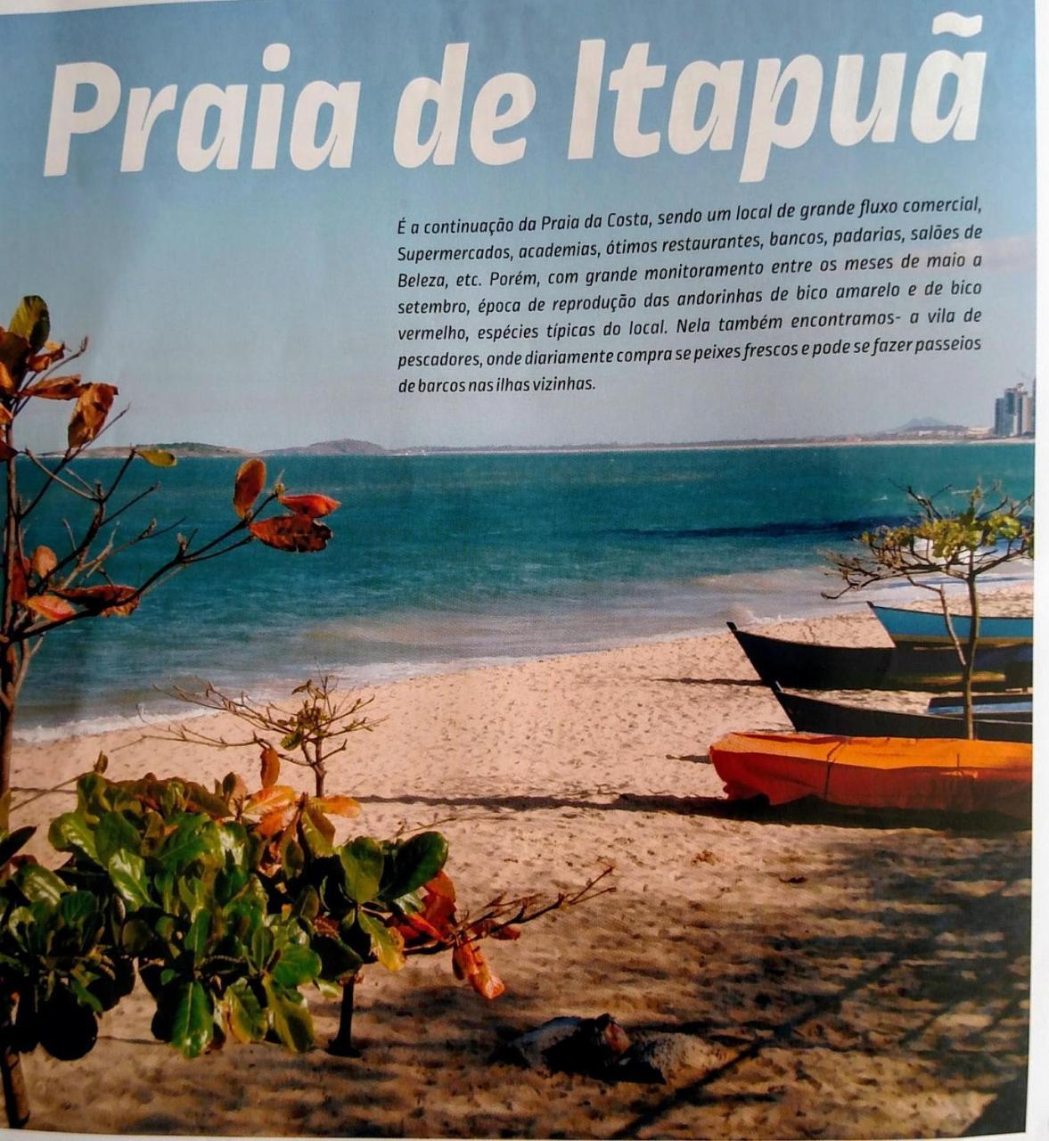 Flat Pasárgada 812, Free Bikes, pé na praia Vila Velha Kültér fotó