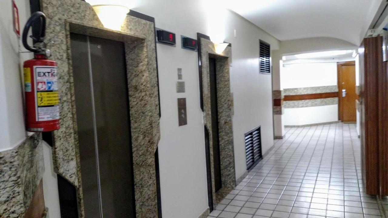 Flat Pasárgada 812, Free Bikes, pé na praia Vila Velha Kültér fotó