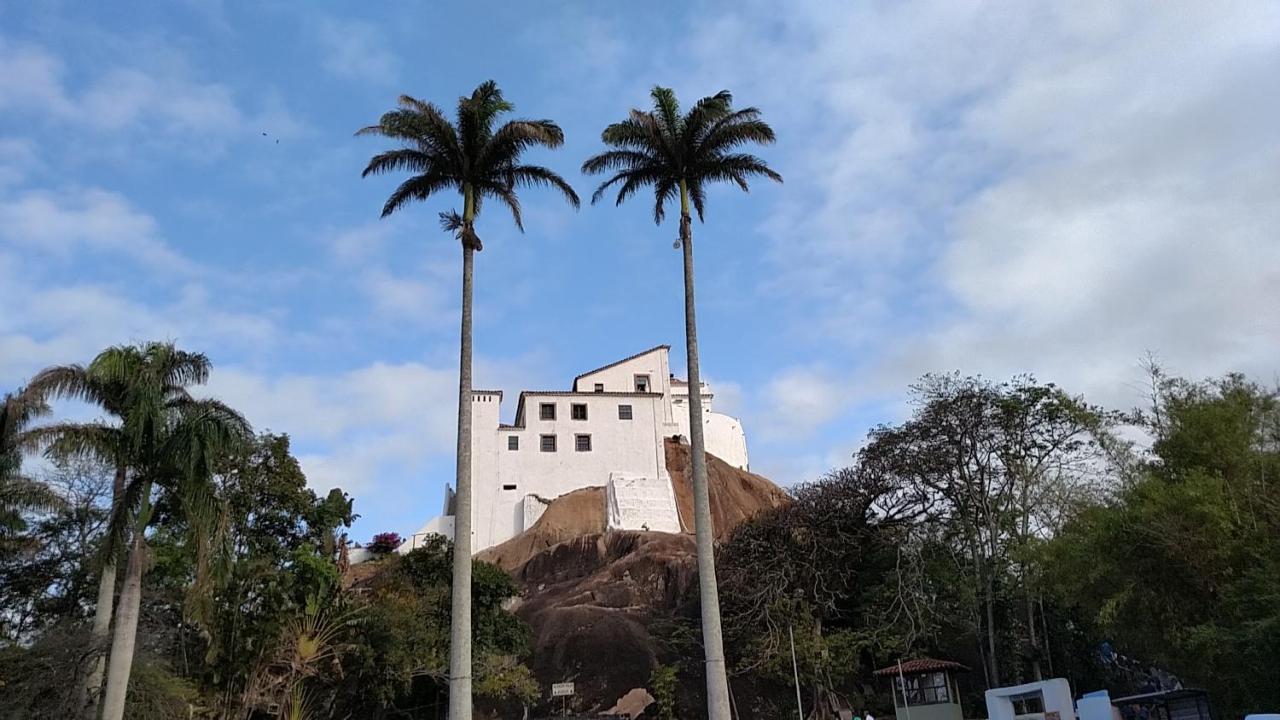 Flat Pasárgada 812, Free Bikes, pé na praia Vila Velha Kültér fotó