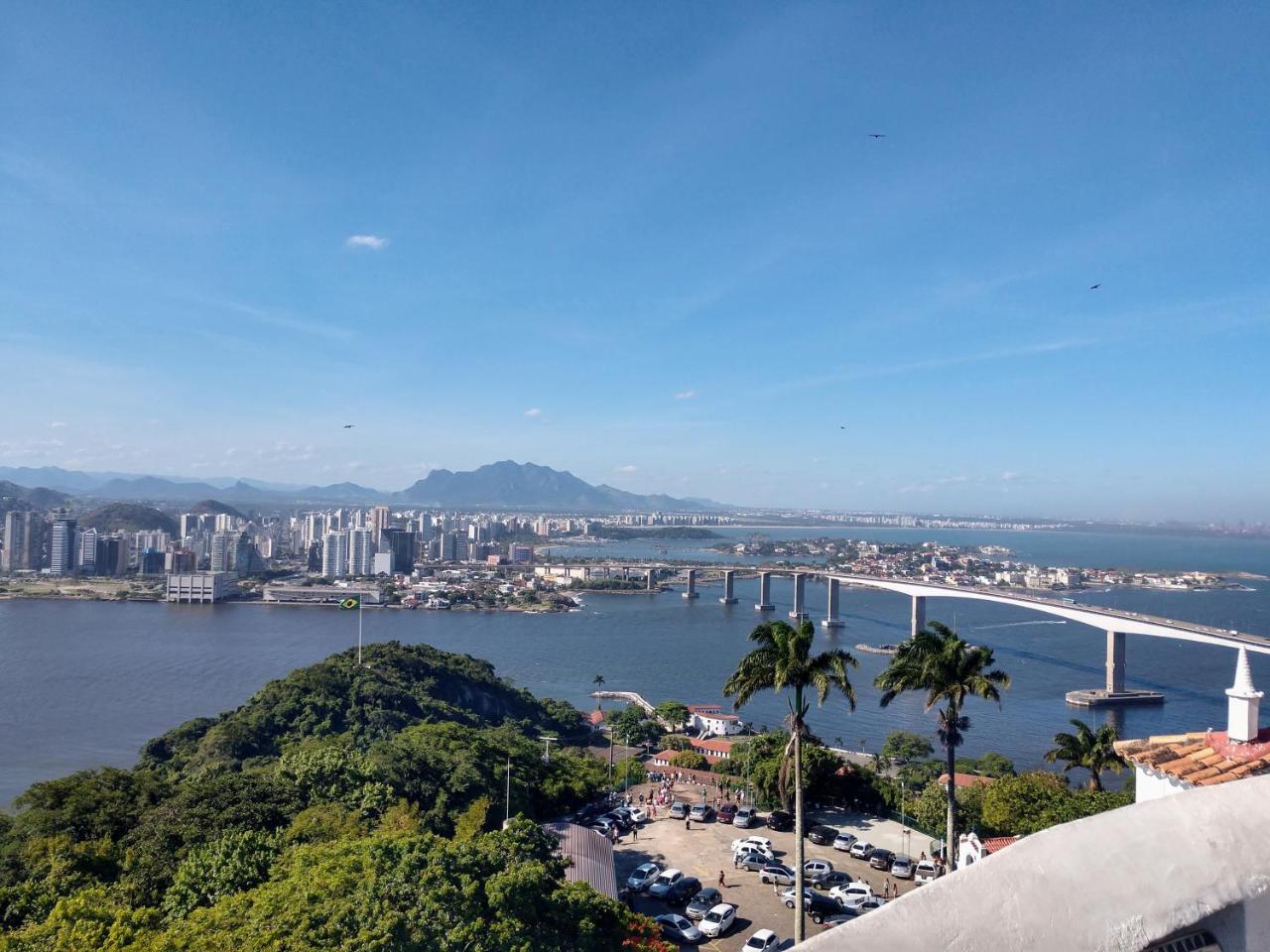 Flat Pasárgada 812, Free Bikes, pé na praia Vila Velha Kültér fotó